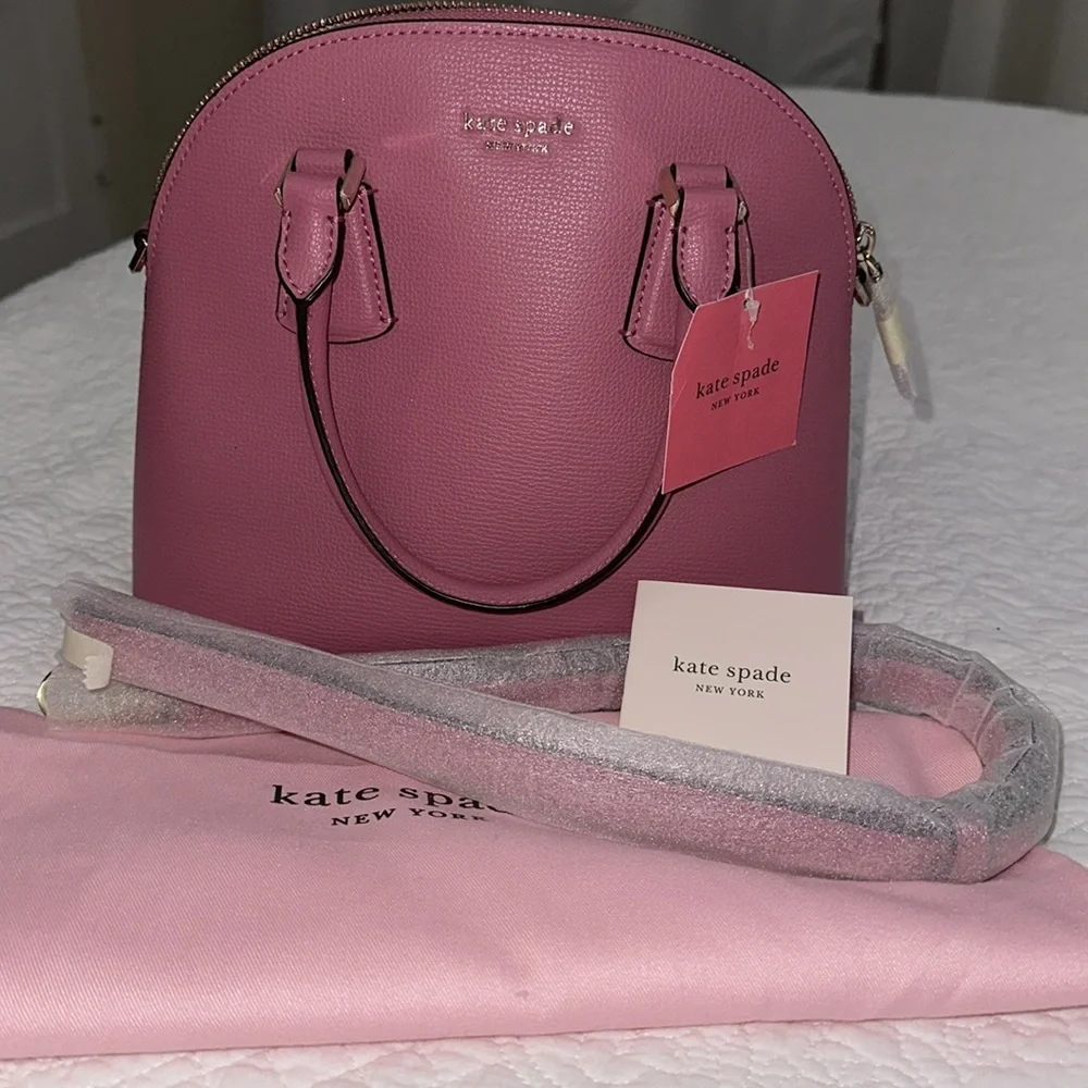 Kate Spade Sylvia Medium Dome Satchel in Blustery